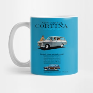 FORD CONSUL CORTINA ESTATE CAR - advert Mug